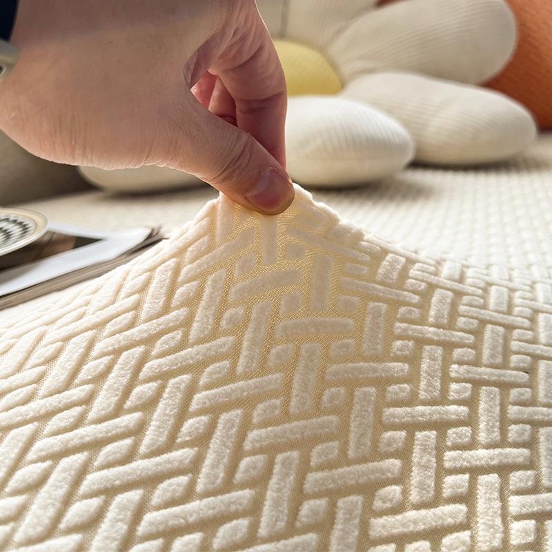 Elastic Non-Slip Sofa Cover Fully Surrounded Universal Cover Simple Four Seasons Universal Sofa Cushion Cover Cloth Anti-Cat Scratch