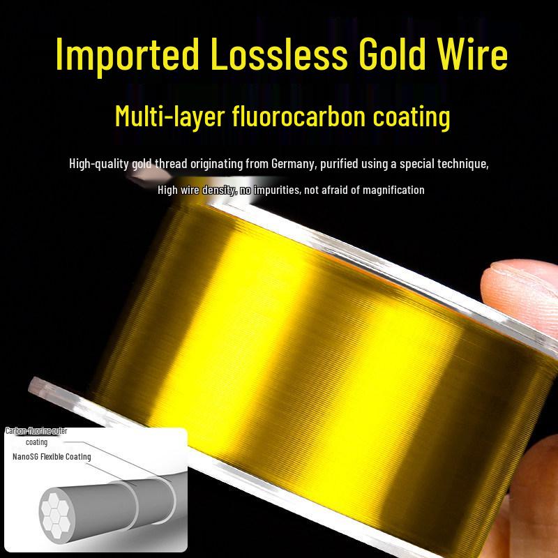 German Imported Genuine Nylon Fishing Line: Ultra-Soft, Premium Main & Leader for Superior Casting with Sea Rods