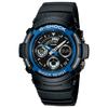 G-SHOCK AW-591-2AJF Casio Mens Wristwatch Analog-digital Blue 20 ATM Water Resistant Urethane Reverse LCD
