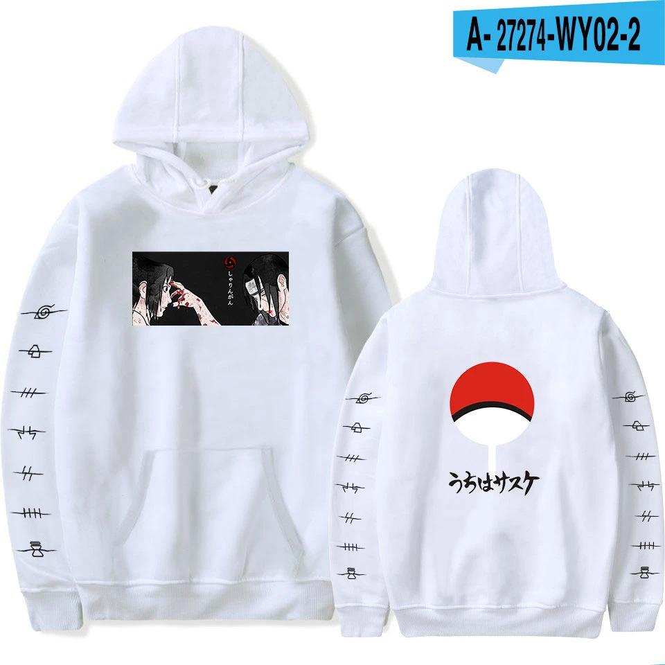

Осень-зима Наруто Итачи Учиха пуловер с принтом унисекс толстовка с капюшоном пуловер с длинными рукавами S