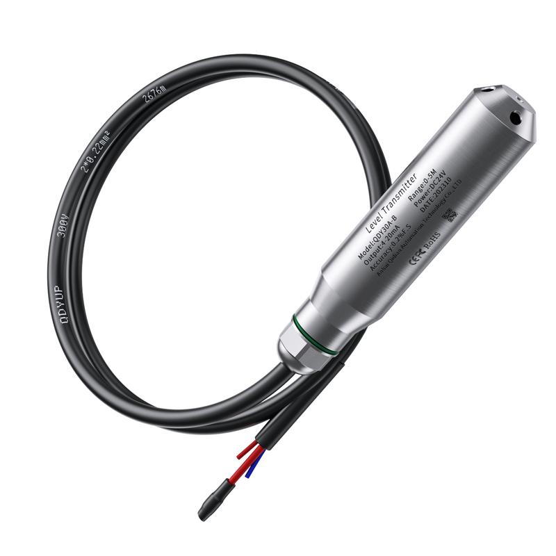 1m 2m 3m 5m Submersible Water Level Sensor 4-20mA Tank Well Pool 0-10V RS485 Level Sensor Transmitter