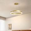 Nordic Modern Minimalist Ring Chandelier for Dining and Living Spaces