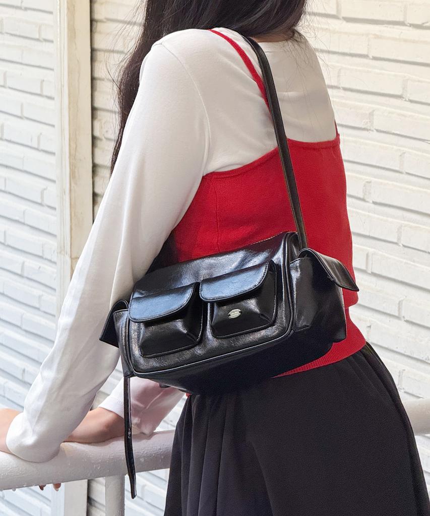 Mclanee Simon Pocket Crossbody Bag