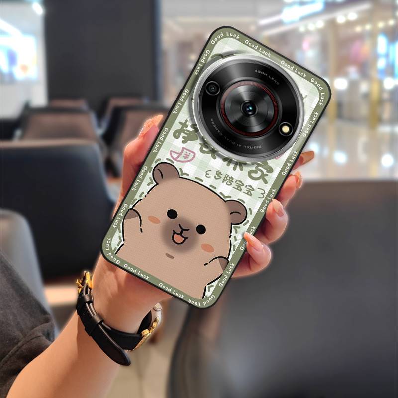 Dirt-resistant Cartoon Phone Case For ZTE Blade A75 5G/Nubia Focus 5G/Calf 5G Phone Pouch Soft case Fashion Design Cute