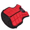 Gilet Equitazione Bambini Imbottito in Schiuma Sicurezza Protezione Equitazione Protezione Corpo RossoCM