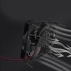 80mm USB Fan with Intelligent Temperature Control for Electronics Cooling PC Routers Fan Highly Airflows Routers Fan