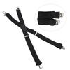 50mm Wide Suspenders Strap Clip X Type Elastic Heavy Duty Men S Strip Sling Decor