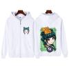 Anime The Apothecary Diaries Print Zip Up Hoodie Men Women Hip-hop Punk Sweatshirts Winter Fleece Loose Casual Zipper Jacket