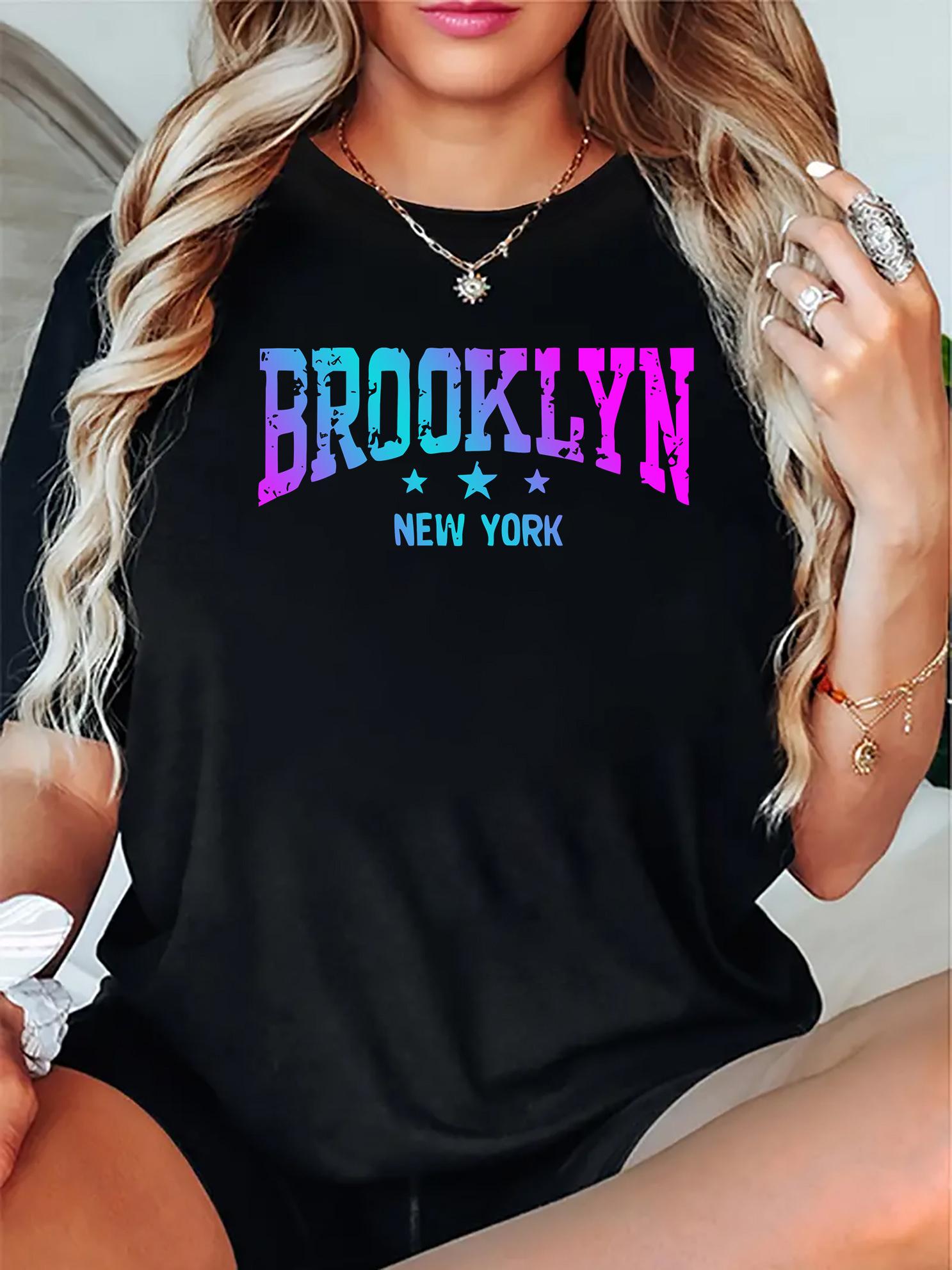 Brooklyn New York Graphic Print T-shirt XL