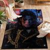 Jacksonn Michael Space Lasu Themed Floor Mat Nonslip Mat Decorative For Living Room Game Room Doormat Machine Washable Vintage Decorative