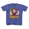 Popeye Spinach Vintage Royal Toddler T-Shirt