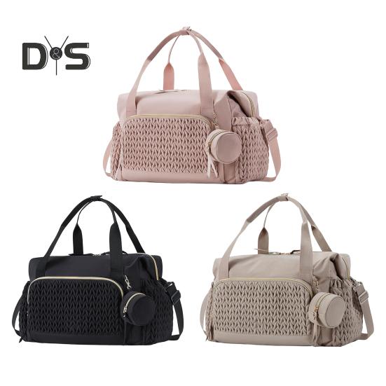 Mother Bag with Dual Handle Strap Large Capacity Multi Compartments Diaper Bag with Changing Pad Waterproof Organized Storage Bag for Baby Essentials