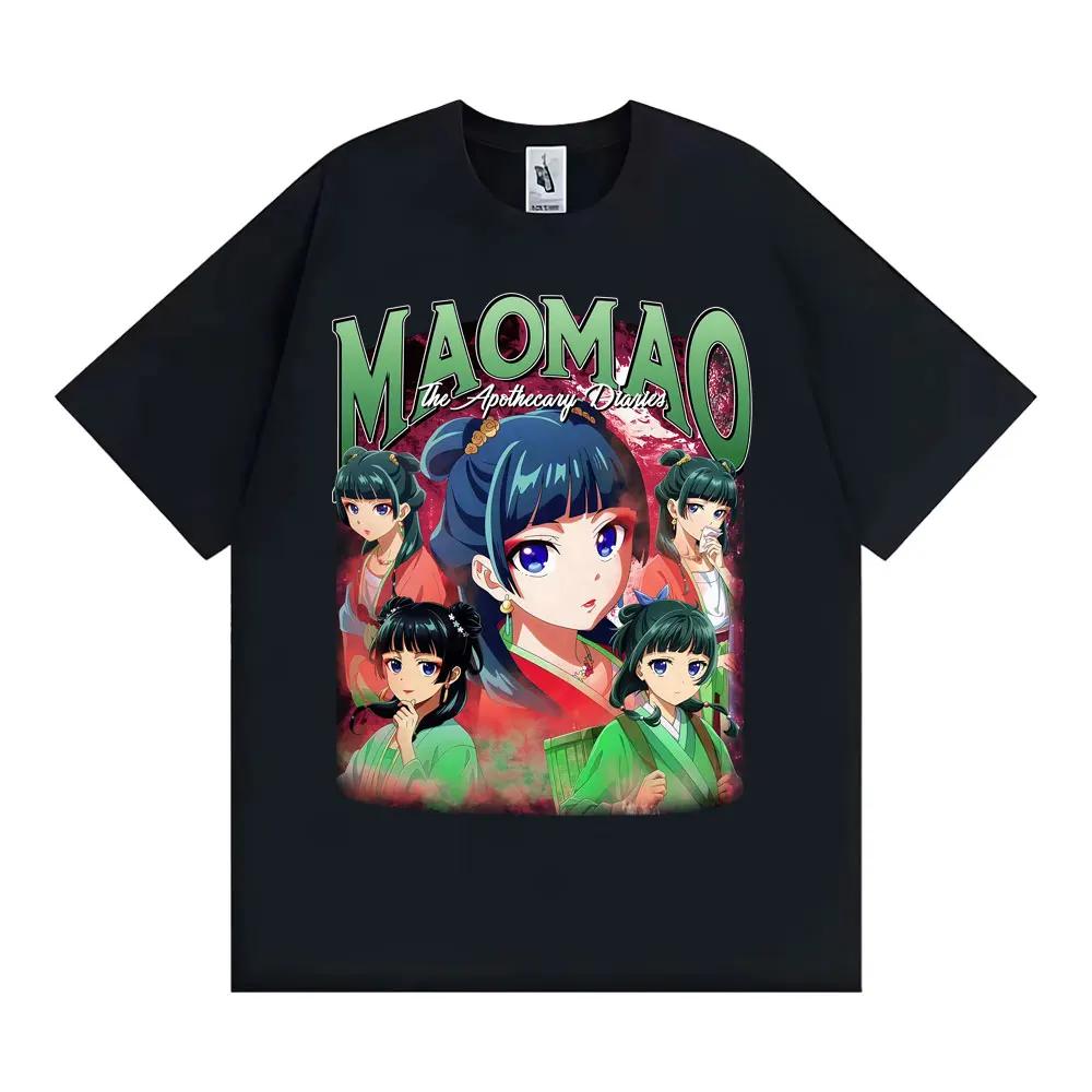 

Нова манга-футболка «Щоденник фармацевта» для жінок, літня повсякденна аніме-футболка Хараджуку, зручна футболка S
