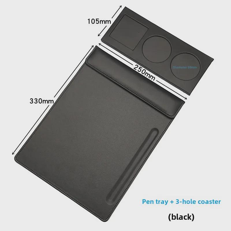 A4 Leather Conference Writing Pad Folder for Business and Hotel Contracts