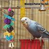 5pcs  Set Wooden Bird Parrot Swing Hanging Chew Climbing Toy Set Cockatiel Budgie