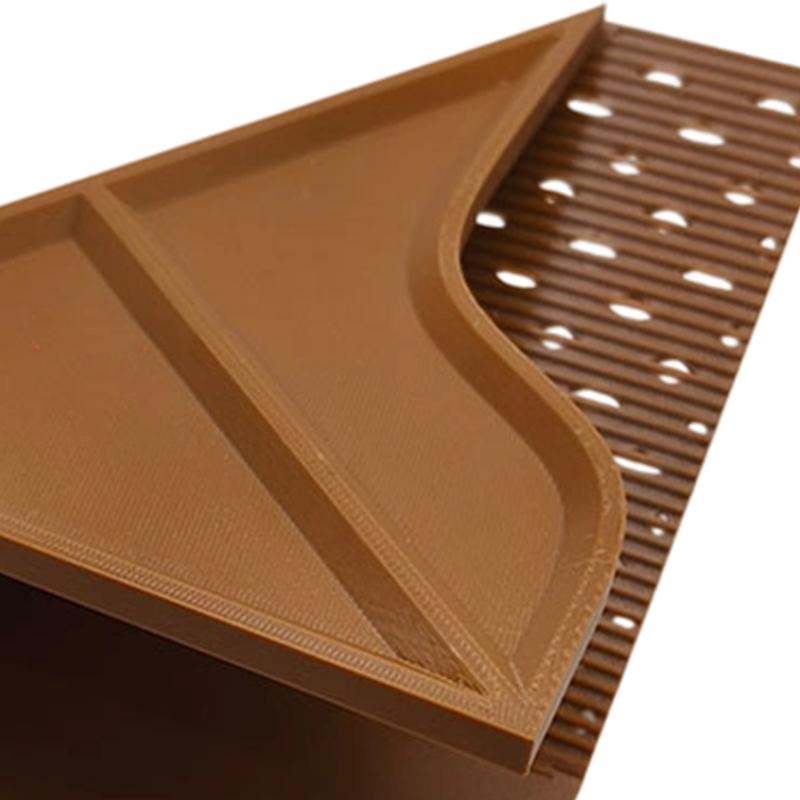 Hermits Crabs Cave Habitat with Climbing Tunnel Double Feeding Area Nontoxic Breathable Easyly Clean for Aquariums