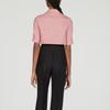 GUCCI Crop Tops Women's Pink Pointed Collar Moderate 734524-ZAMC1-5933
