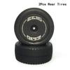 RC Car Wheels Orginal Tires for WLtoys 124016 124017 124019 124018 144001 144010 Remote Control Car Upgrade Parts Rubber Tyre