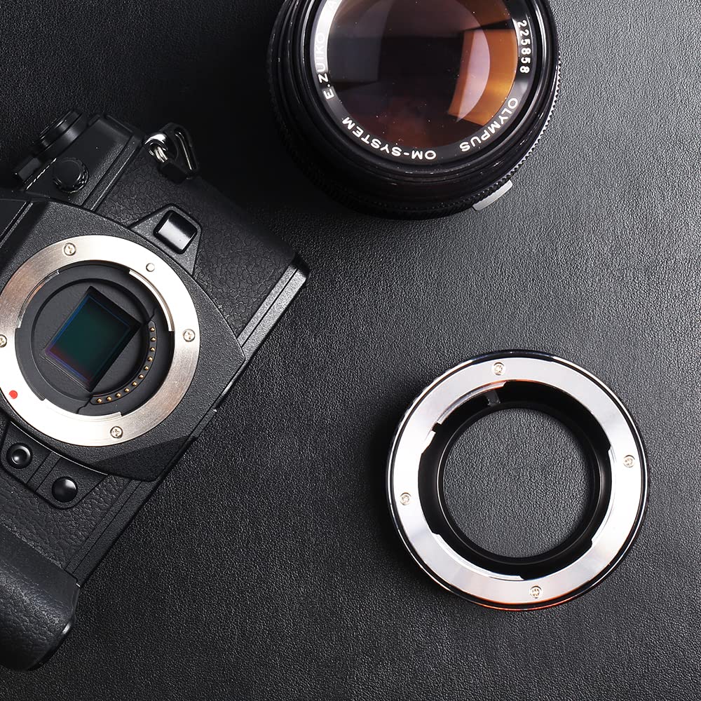 CONCEPT Direct Store Mount Adapter OM Mount Lens Adapter Mount Micro Four Thirds Mount Conversion Adapter Ring Olympus Compatible OM Lens to Micro