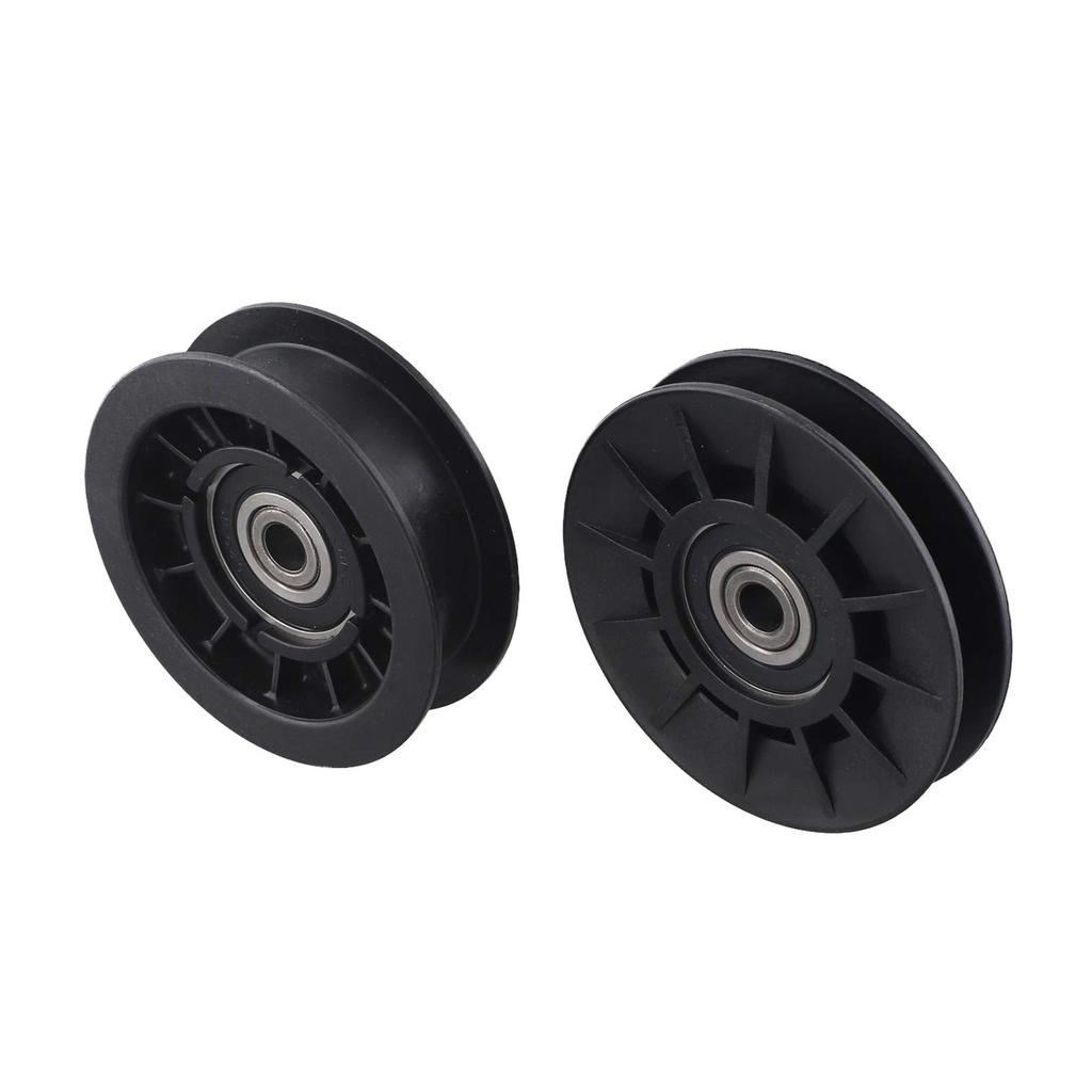 Flat Idler Replacement Drive Pulley For Lawn Maintenance 12*12*6cm Compatible Equipment Accessory Compatible Models