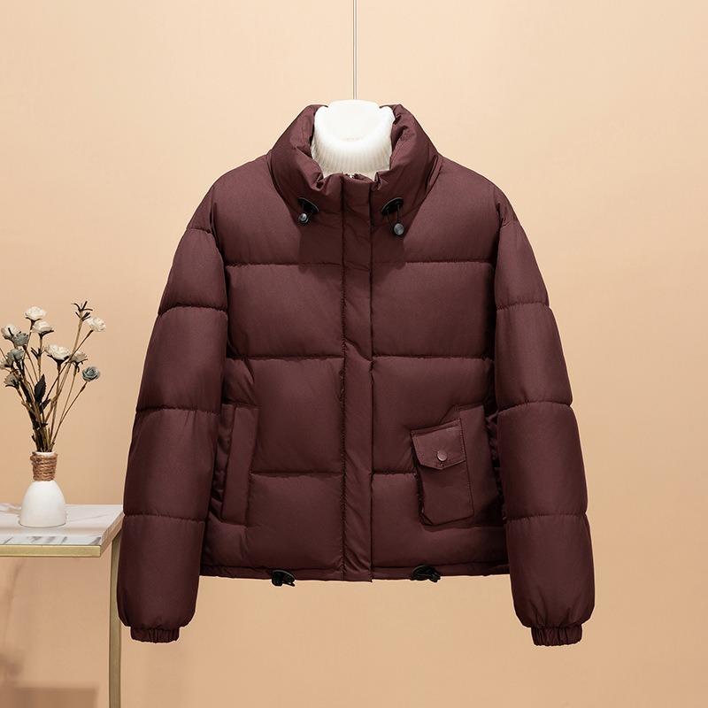 Short down cotton clothes women's winter new fashion thickened small bread clothes women's coat