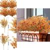 Artificial Autumn Flowers Silk Plant Fall Decor For Thanksgiving And Halloween Celebrations