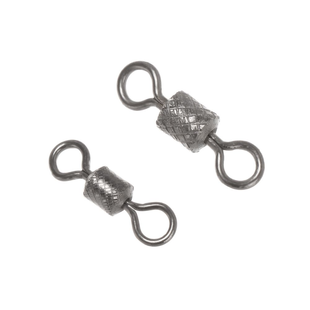 Fishing Rolling Swivel Connector Stainless Steel Solid Ring Bearing Barrel Heavy Duty Ball High Quality Durable High Strength