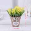 Artificial Plant Decorative Flowers Fake Flowers Mini Potted Bonsai Green Plant