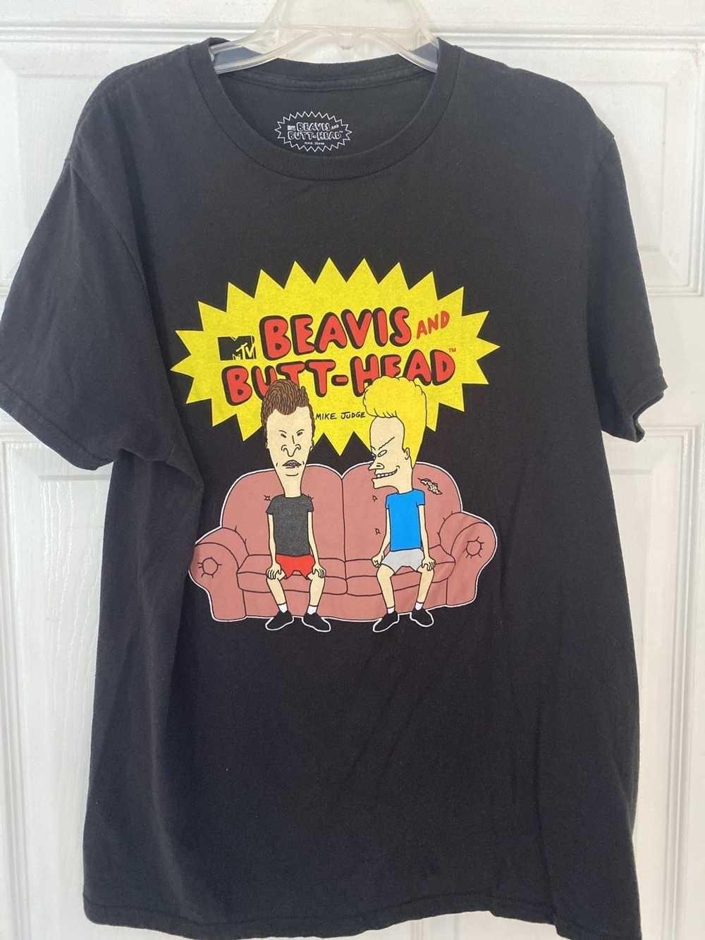 Vintage Beavis and Butthead Mike Judge T-shirt Reprint AN63225 S