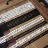 Hollow Milk Silk Lace Trim for DIY Shoulder & Waist Belt Decoration