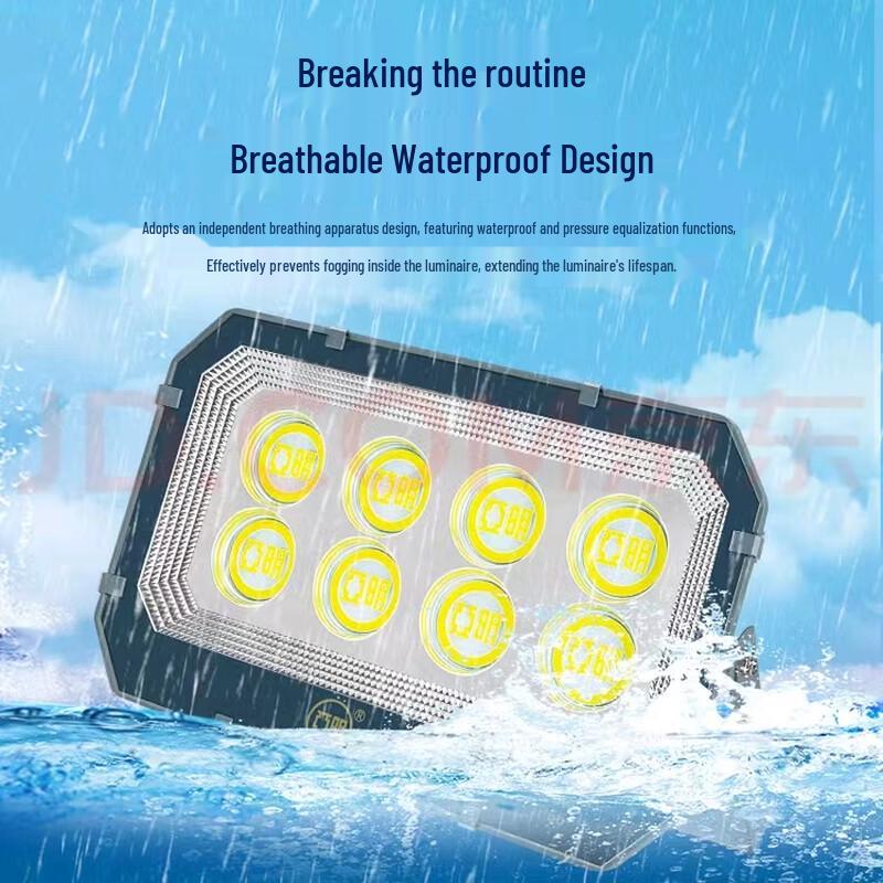 DAFIFY Outdoor Industrial Rechargeable LED Floodlight