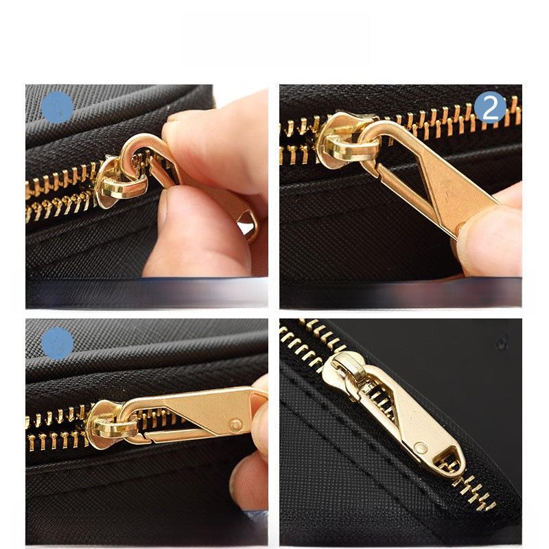 Mehrzweck-Metall-Reißverschlussanhänger für Gepäck und Taschen