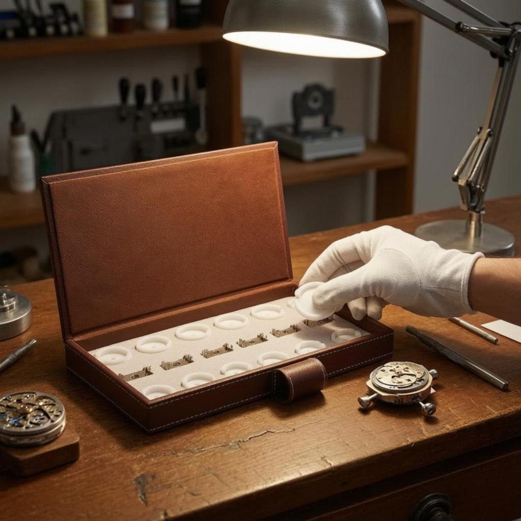 18 Pieces Watch Case Opening Kit Tailored Insert Repair with Organized