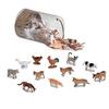 Farm Animal Figurines - TERRA BY BATTAT - Assortment - Bright Colors - 12 Pieces - Mixed