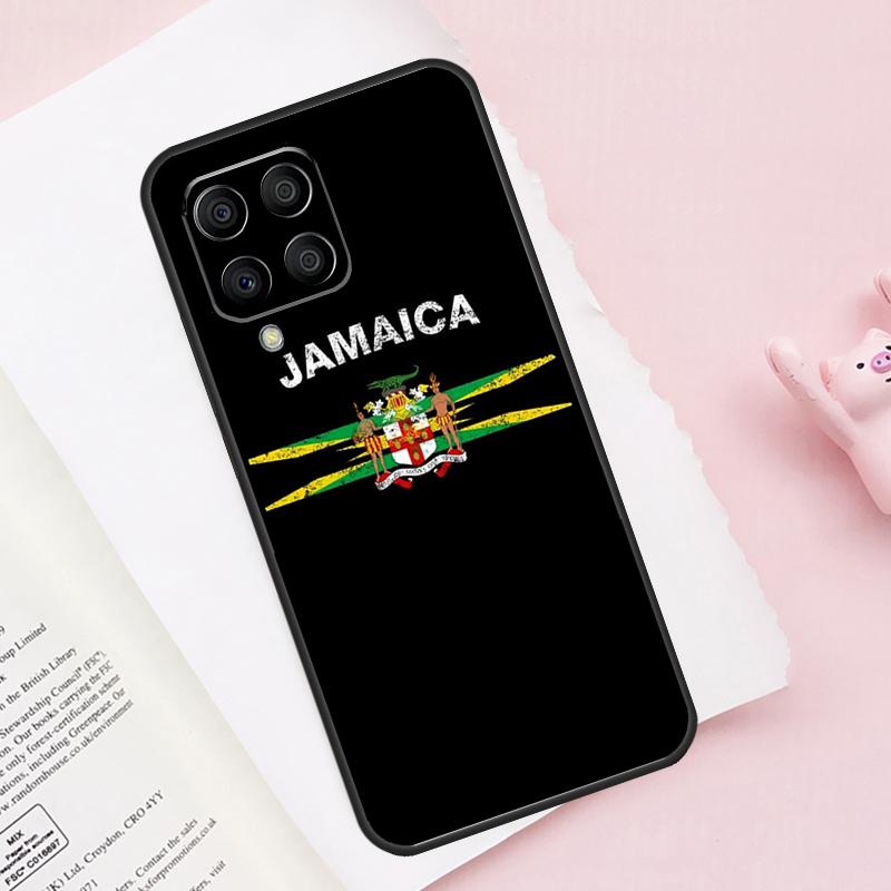 Jamaica Flag Case For Samsung Galaxy M13 M53 M16 M36 M56 M06 M52 M32 M12 M54 M34 M14 M35 M55 M15 M11 M31