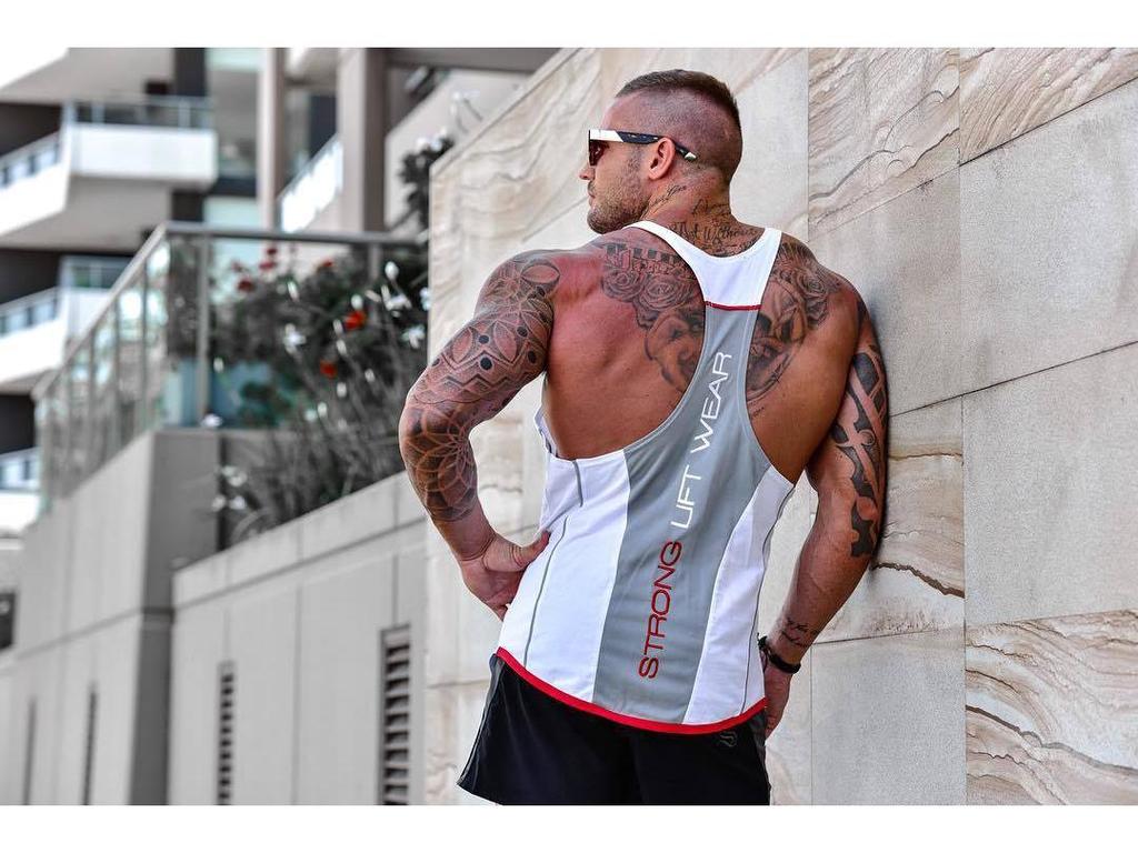 Grenzüberschreitendes Muscle Brothers Herren Y-Back Fitness Tank: Atmungsaktive, Elastische Sport- & Freizeitbekleidung