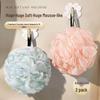 Luxury Large Bath Bombs & Non-Shedding Bath Flowers - Soft, High-Grade Shower Loofahs