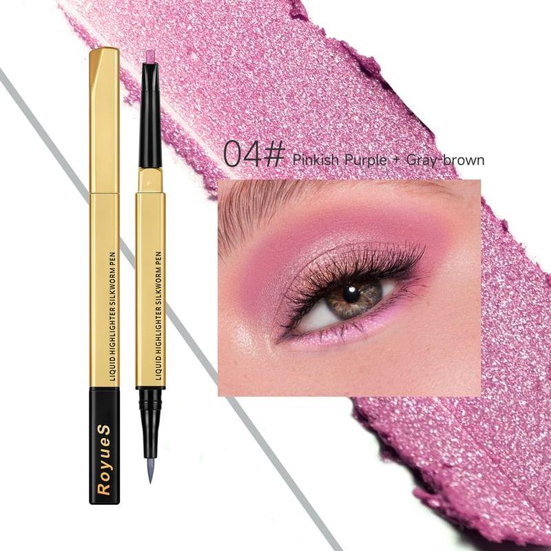 RoyueS - 2 In 1 Liquid Aegyosal & Highlighter Pencil - 4 Shades