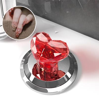 Toilet Drukknop Liefde Hart Vorm Multifunctioneel Lange Spijker Universele Spoel Lift Deksel Hulp Toilet Toilet