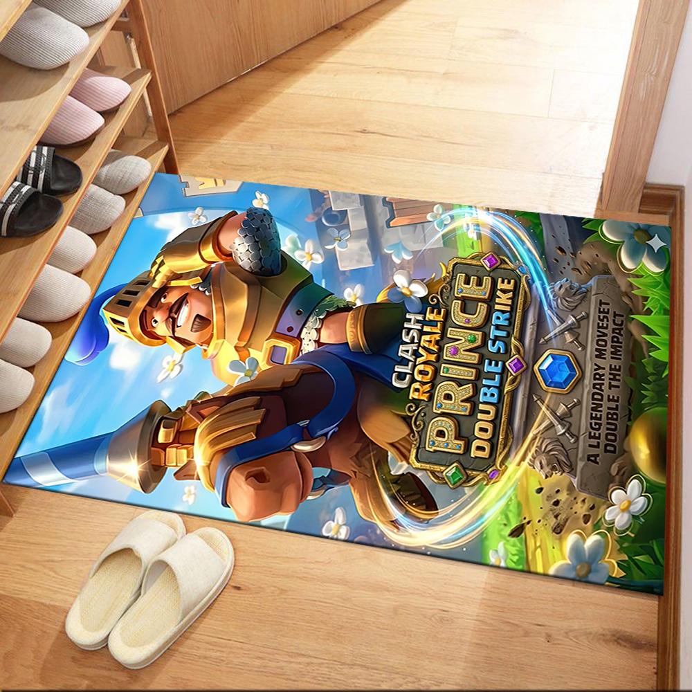 Clash Royale Game Square rugs are a great choice for living rooms, bedrooms, home décor, and as gifts.