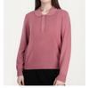 Women's Peter Pan Collar Wool Sweater - 100% Wool, Semi-Worsted, Autumn/Winter Base Layer