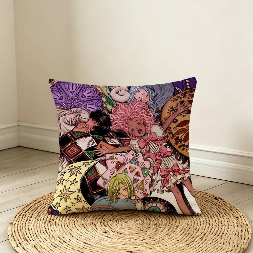 Witch Hat Workshop Friends Pillow Case Pattern Printed Pillowcase For Living Room Sofa Cushion Cover