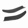 2Pcs Rear Trunk Spoiler 41.5cm Reduce Wind Resistance Trunk Wing Spoiler Universal for Automobiles Carbon Fiber Style