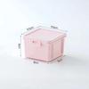 Macaron Color Plastic Pencil Case With Large Capacity And Snap Lid Perfect For Students School Stationery Storage