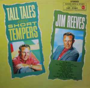 

LP Record JIM REEVES - Tall Tales And Short Tempers LSP2284 RCA Victor Germany Country/Folk Used