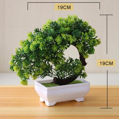 Multi Style 1Pc Christmas Artificial Plant Bonsai Small Tree Pot Plants Bonsai Home Garden Decor Wedding Party Plant Decor