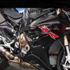 Motorcycle Crash Pad Protector Guard BMW S1000RR POM Material Black Anti-Slip Impact Absorber