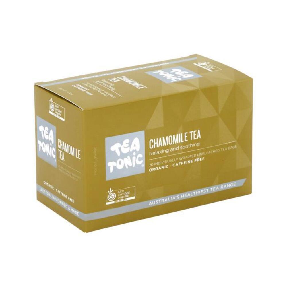 Tea Tonic Organic Chamomile Tea X 20 Tea Bags