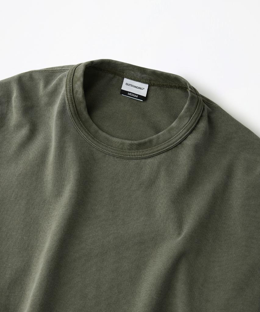 OUTSTANDING [2Pack] Vintage Washing Long Sleeve Tee_Vintage Olive/Vintage Charcoal