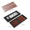 5Pairs Smooth Dining Chopsticks Practical Eating Chopsticks Sturdy Chopstick Set  Restaurant
